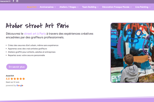 Site dédié au street art