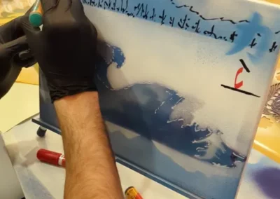 team building peinture - art
