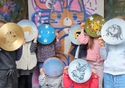 anniversaire enfant paris - peinture