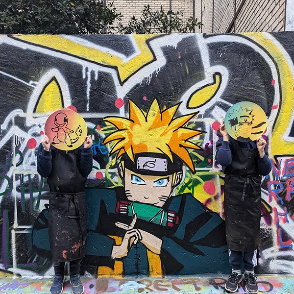 atelier creatif - fresque murale street art