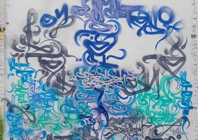fresque murale - benoit
