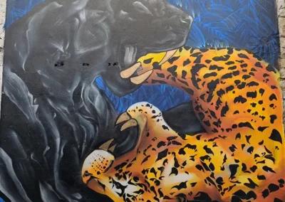 fresque murale - dune