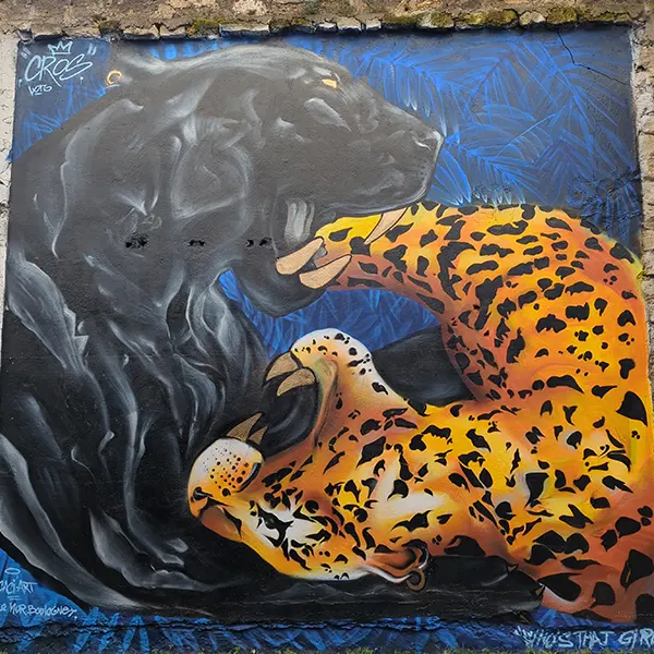 fresque murale street art - dune fresque murale street art - dune