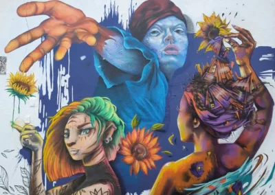 fresque murale - marie lucce miadana
