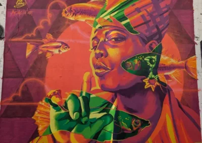 fresque murale - mathias