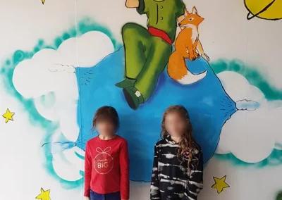 street art ecole - petit prince
