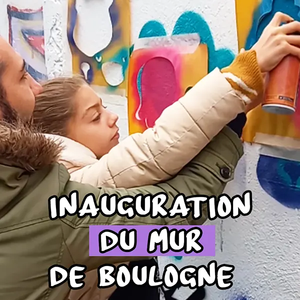 le mur de boulogne - evenement - inauguration le mur de boulogne - evenement - inauguration