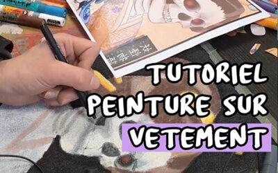 Customiser des vêtements avec de la peinture textile
