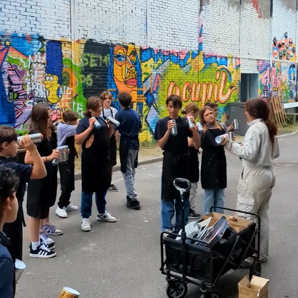 street art school - trip in paris