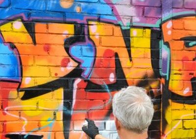 Atelier créatif adulte - team building fresque collective