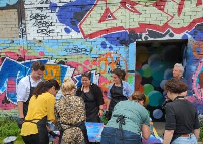 Atelier créatif adulte - team building sreet art paris