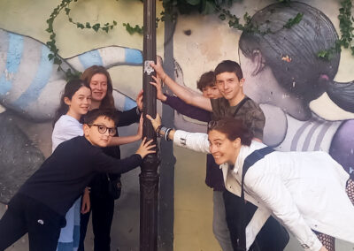 ecole peinture - visite street art
