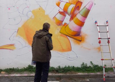 Interview Mathieu 1976 - street artiste