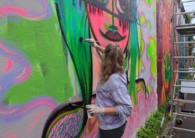 raphaelle emery artiste - mur de boulogne