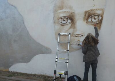 interview artiste genia akelouva - street art