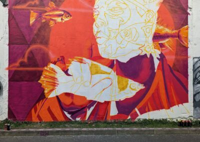 mathias le long artiste - mur de boulogne