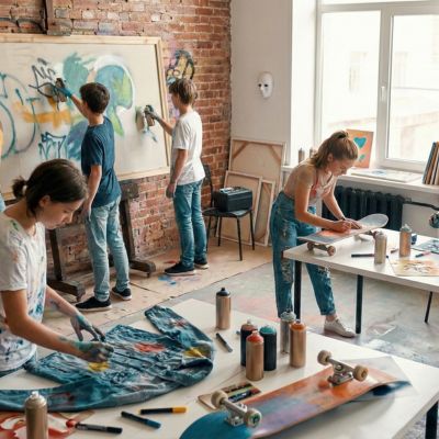 Anniversaire ado 14 ans - Street Art paris