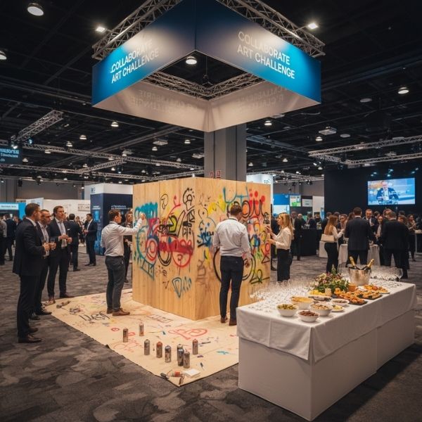 Team Building Paris - Cube géant de Graffiti