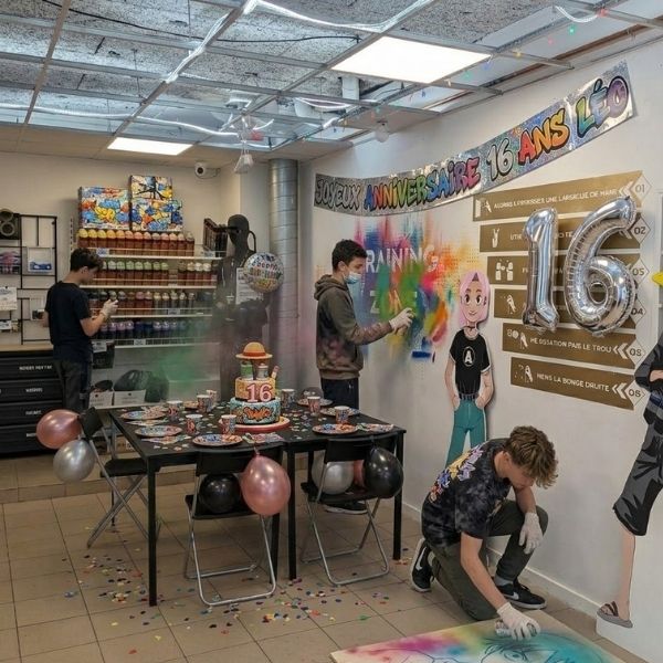 Anniversaire ado 16 ans Paris - Street Art