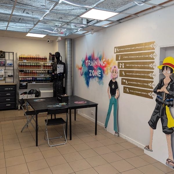 Anniversaire atelier street art - galerie acaciart