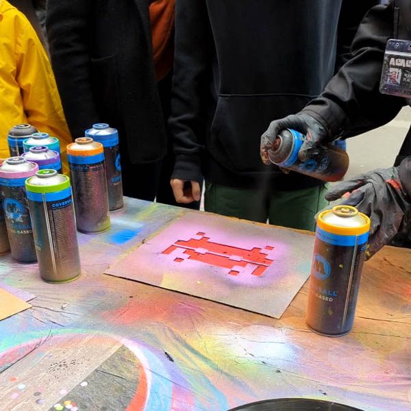 competition de graffiti - fresque murale